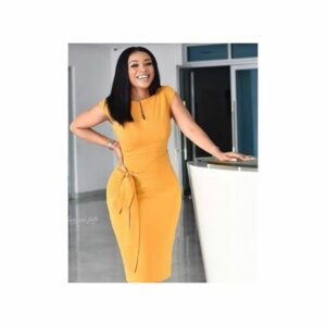 Corporate Yellow Gown